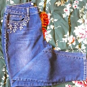 Bejeweled Jeans From Boston Proper